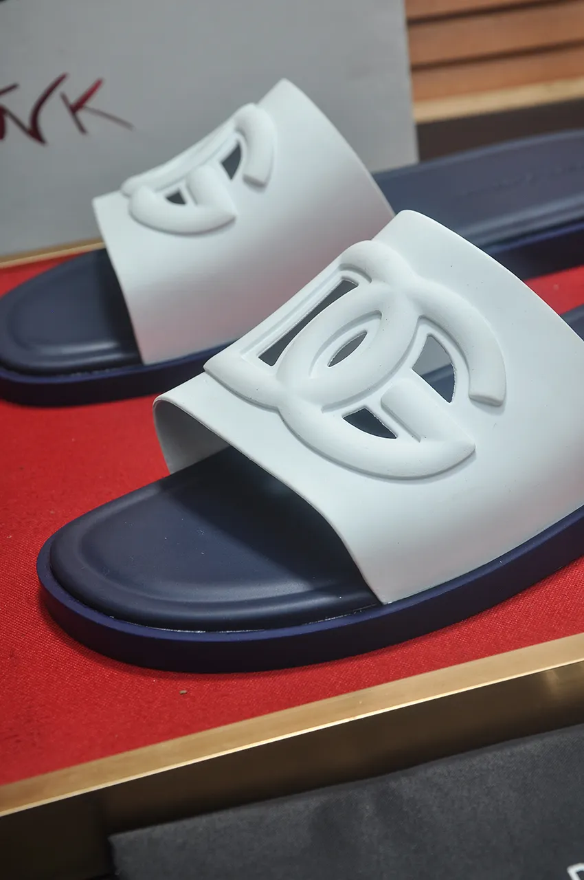 Men's shoes 💰280 [D&G] High-end quality Product trademark: DG "Dolce & Gabban*" slippers, Product material: Imported cowhide upper, original air cushion outsole, regular size: 38-45